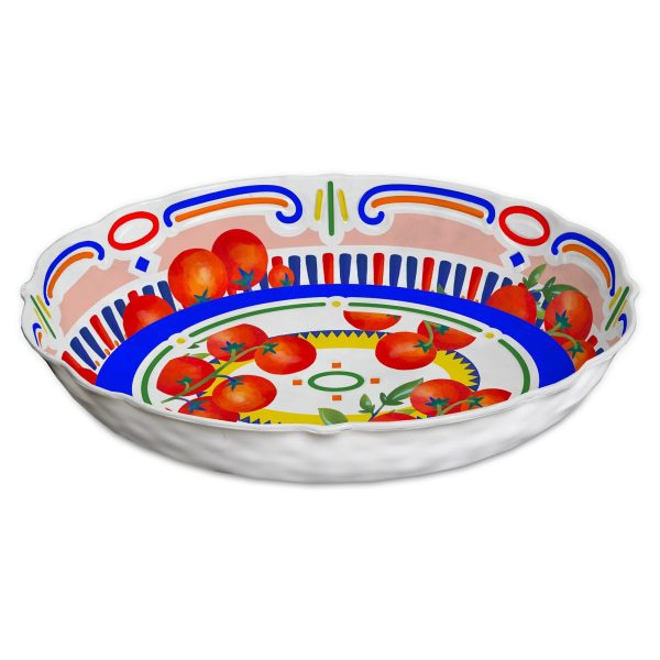 Dolce Vita Melamin Oval Servis Kasesi 23 Cm