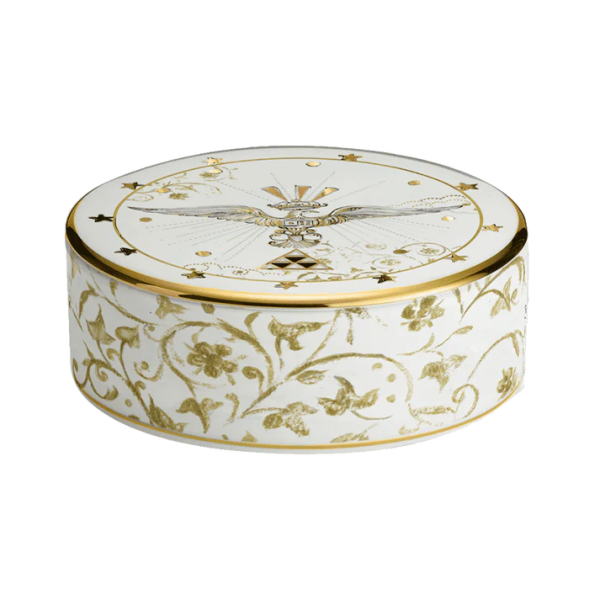 Baci Milano Le Rouge Eagle Round Box